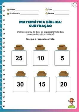 Amostra Matemática Bíblica